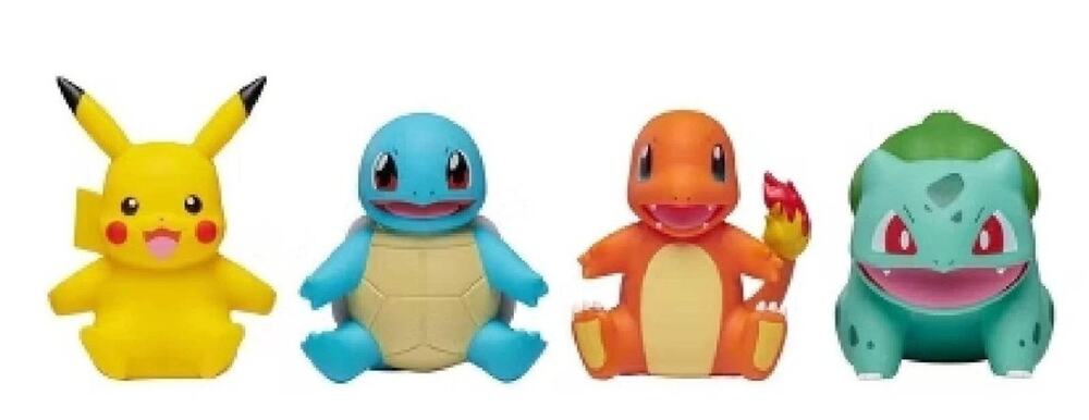 Jazwares Pokémon BULBASAUR SQUIRTLE PIKACHU CHARMANDER Select Battle Figure RARE